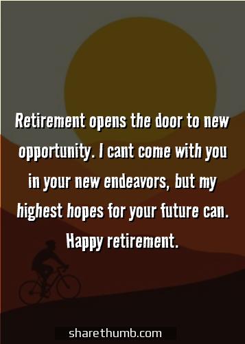 greeting card sayings for retirement